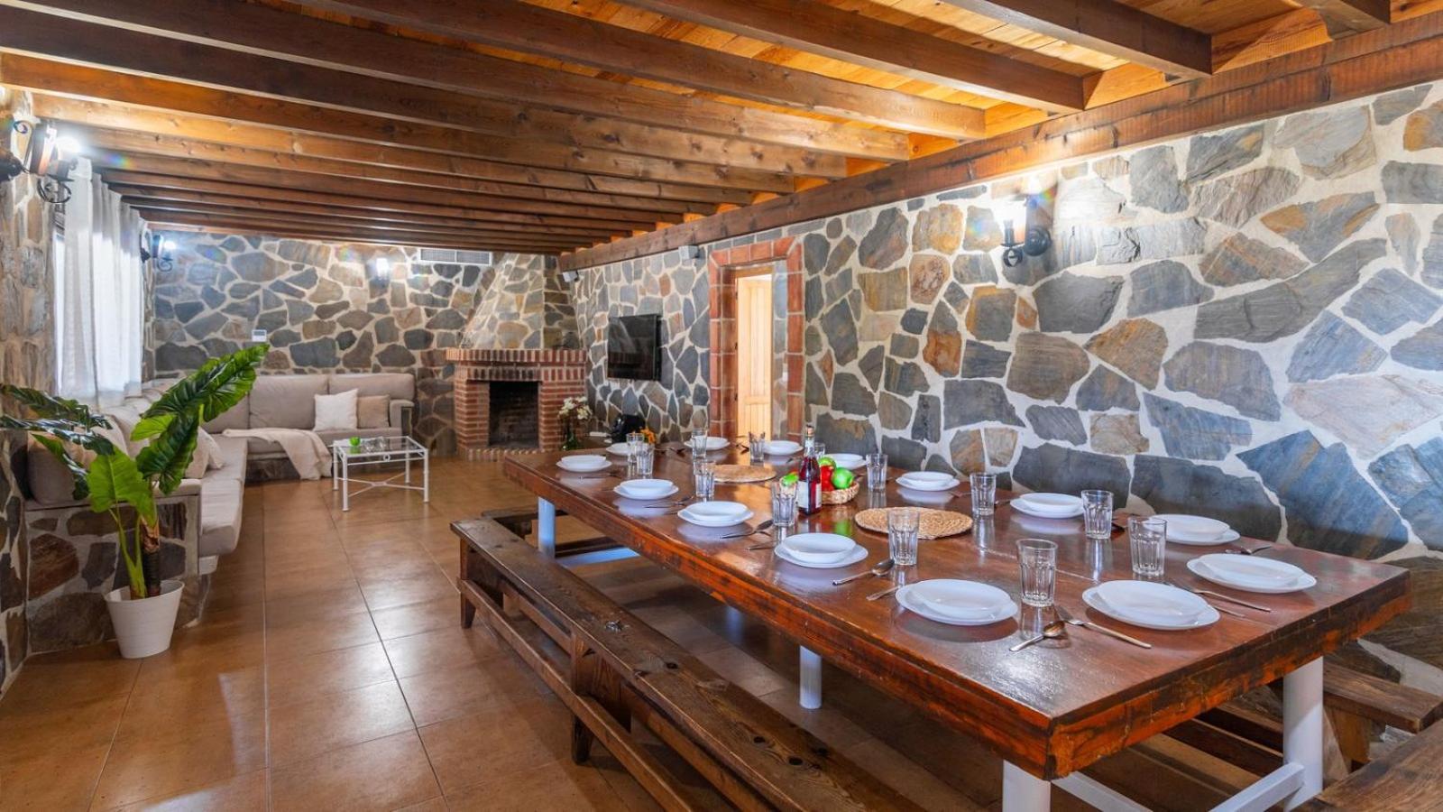 Cabana De Piedra El Borge By Ruralidays Moclinejo Exterior foto